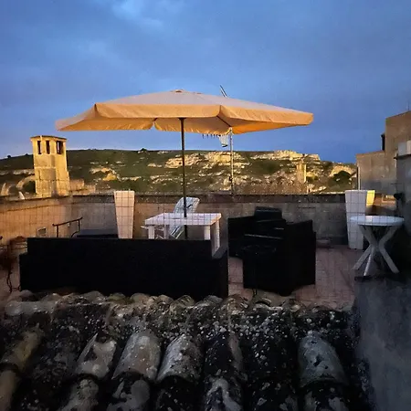 Dimora La Gravina Sassi Di Matera - Terrazzo Panoramico Vista Murgia Couette-café 3*