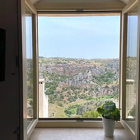 Couette-café Dimora La Gravina Sassi Di Matera - Terrazzo Panoramico Vista Murgia 3*