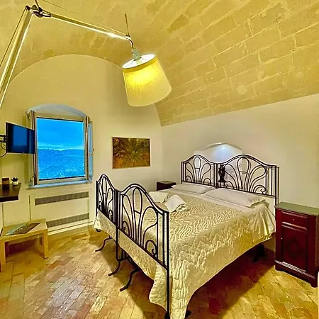 Dimora La Gravina Sassi Di Matera - Terrazzo Panoramico Vista Murgia Couette-café Matera