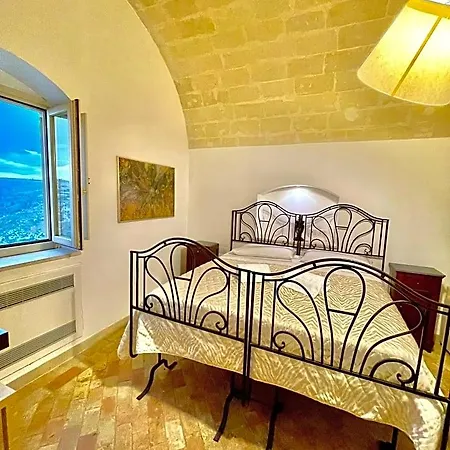 Dimora La Gravina Sassi Di Matera - Terrazzo Panoramico Vista Murgia Couette-café