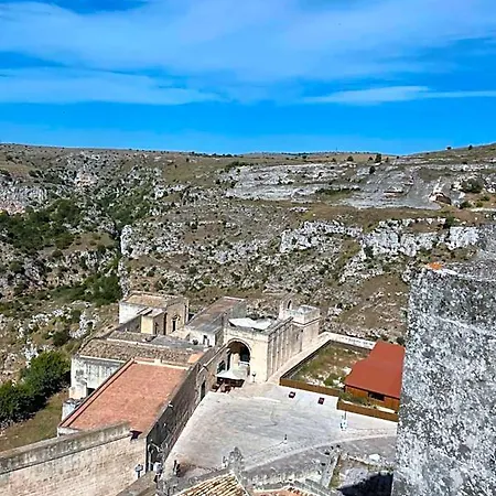 Couette-café Dimora La Gravina Sassi Di Matera - Terrazzo Panoramico Vista Murgia Matera