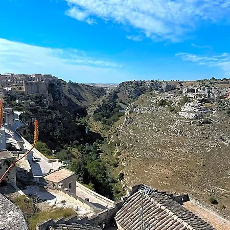 Couette-café Dimora La Gravina Sassi Di Matera - Terrazzo Panoramico Vista Murgia Matera